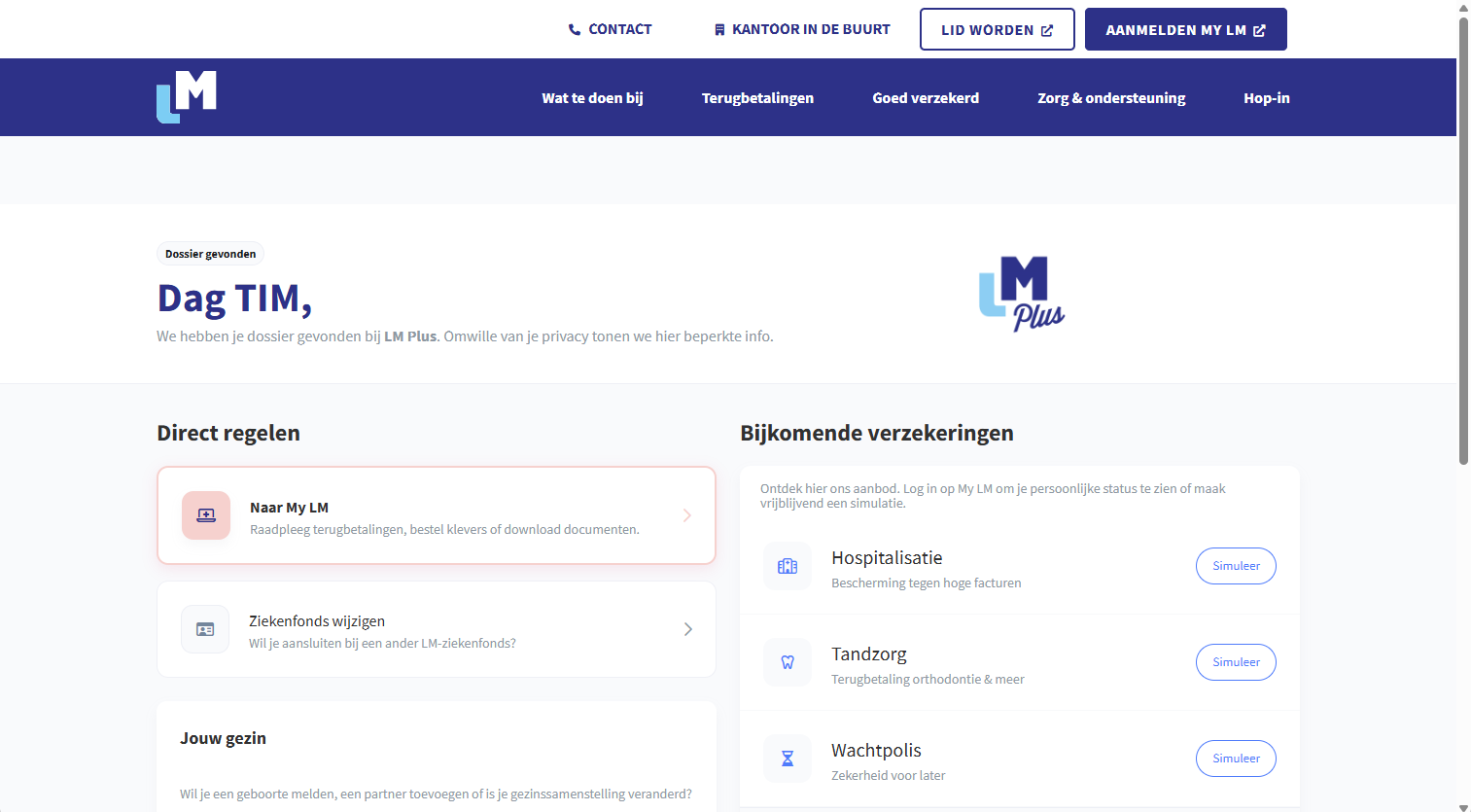 Regix Dashboard Interface